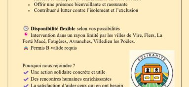 Recherche conducteurs bénévoles