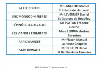 Gagnants de la rentrée gagnante