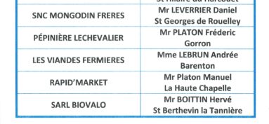 Gagnants de la rentrée gagnante