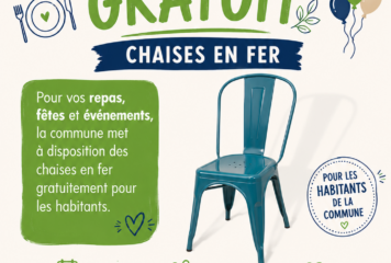 Prêt de chaises