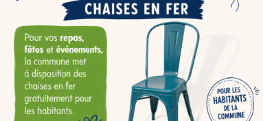 Prêt de chaises