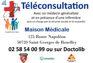 Nouveau numéro d’accès à la téléconsulation